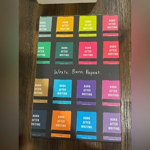 Burn After Writing Book Set